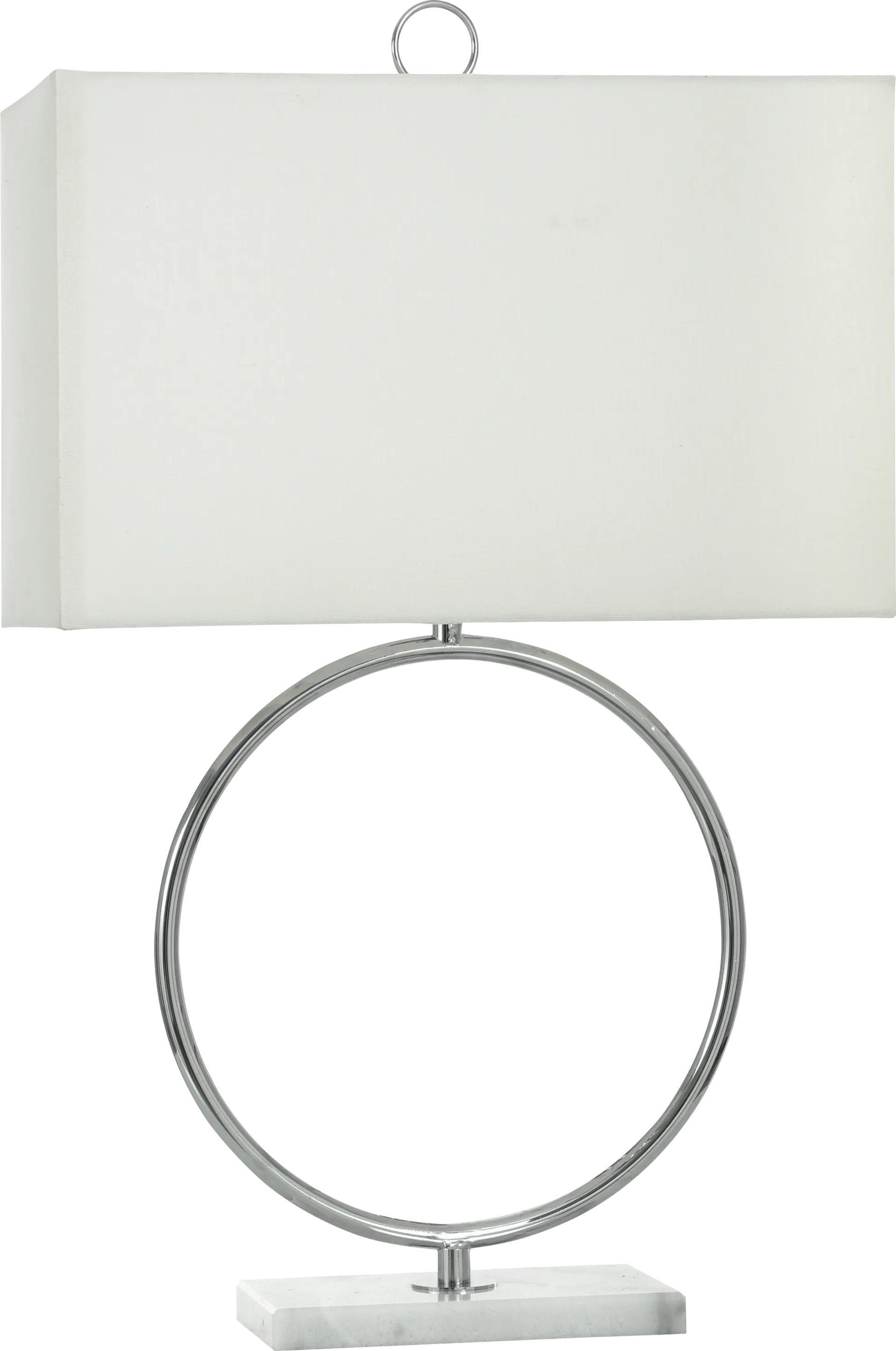 Brace Loop Silver Lamp - Image 1
