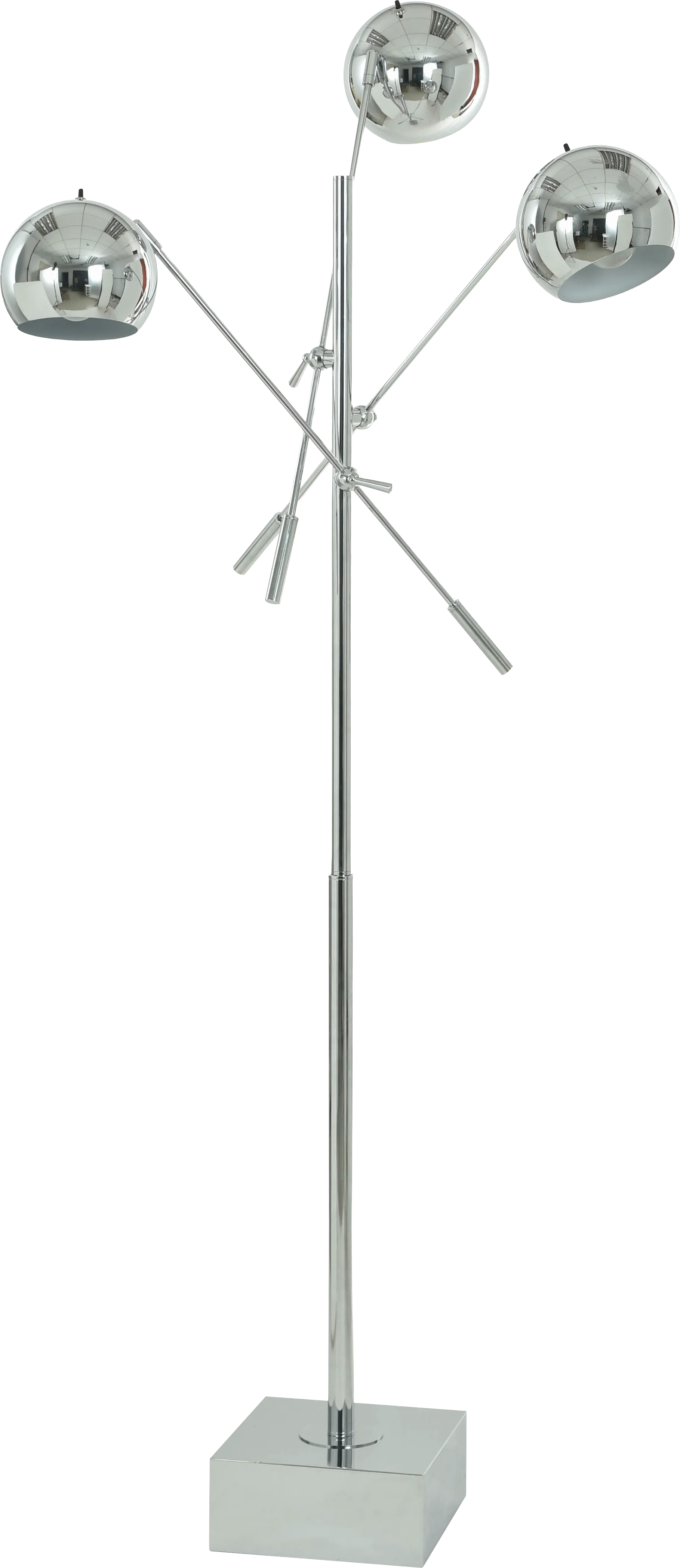 Marla Creek Silver Floor Lamp - Image 1
