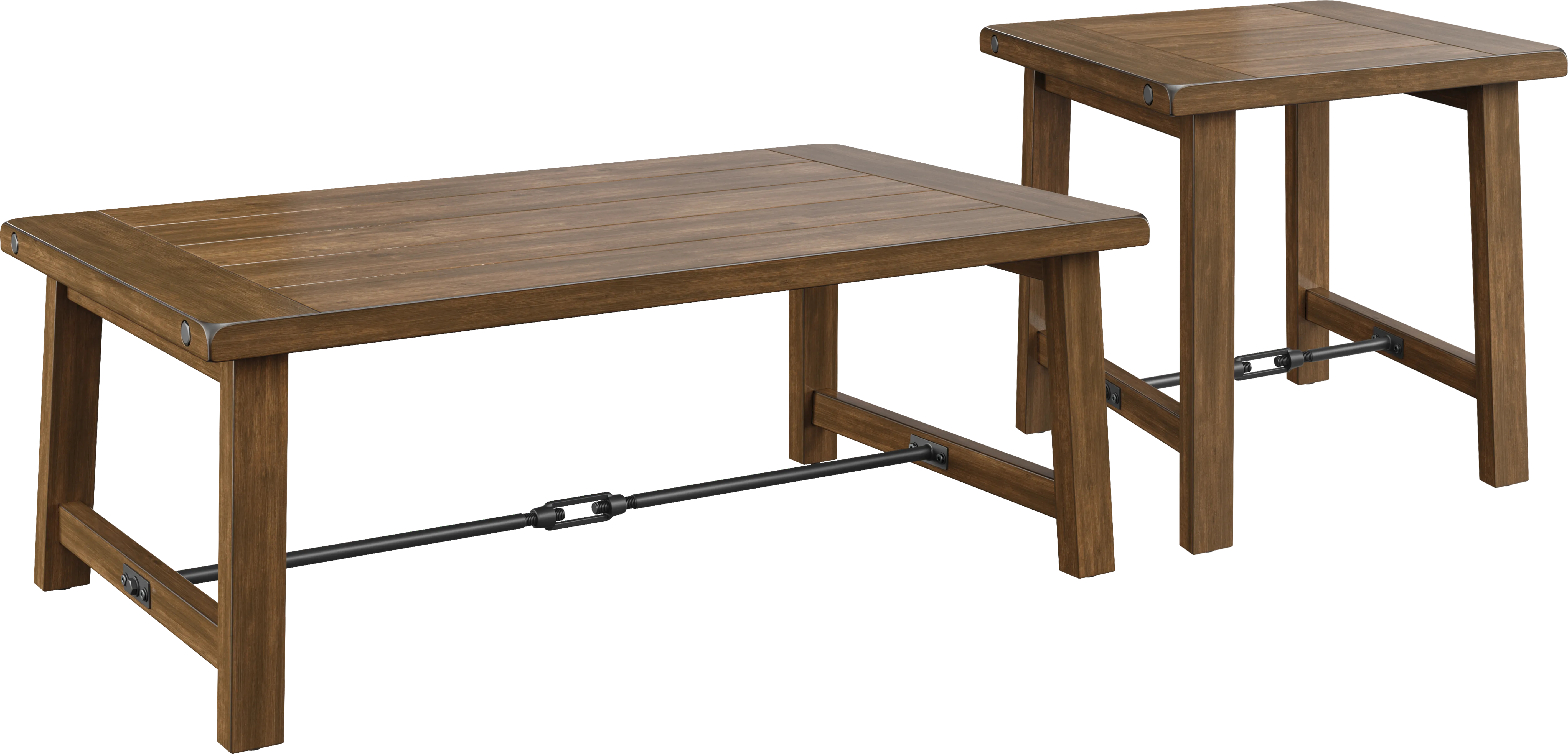 Bellinger Camel 5 Pc Sectional Living Room - Thumbnail - Image 7