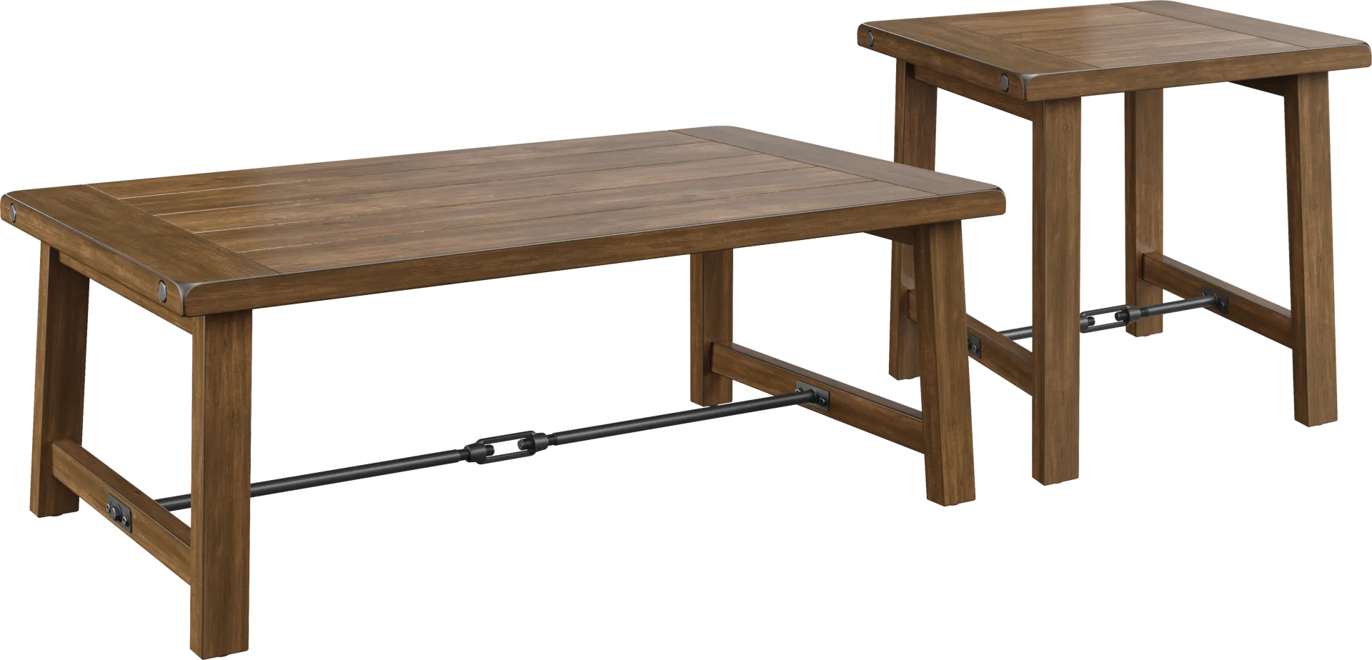 Bellinger Camel 5 Pc Sectional Living Room - Image 7