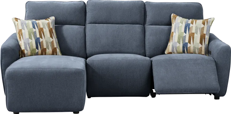 3 pc power reclining left sectional