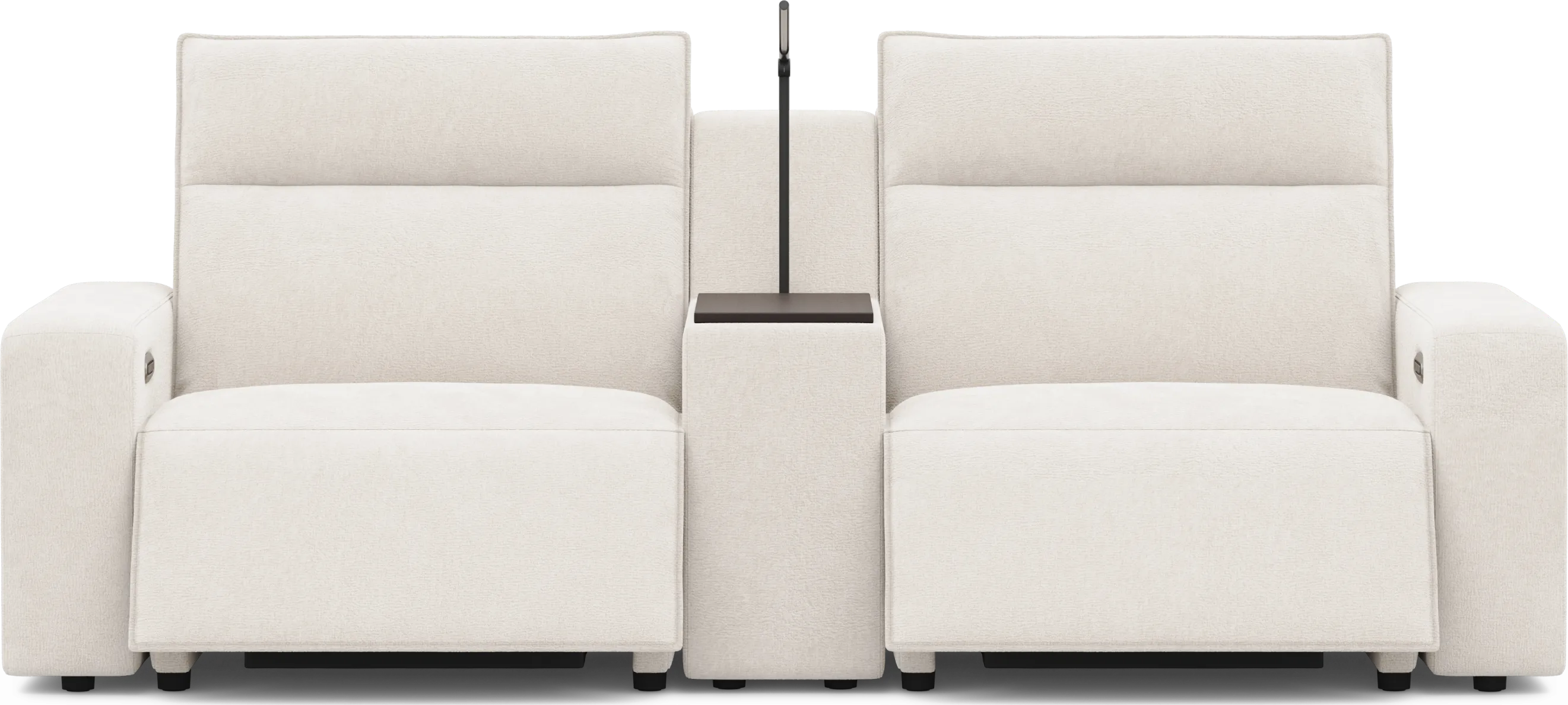 Silver 3 Pc Dual Power Reclining ModularTwo - Thumbnail - Image 1