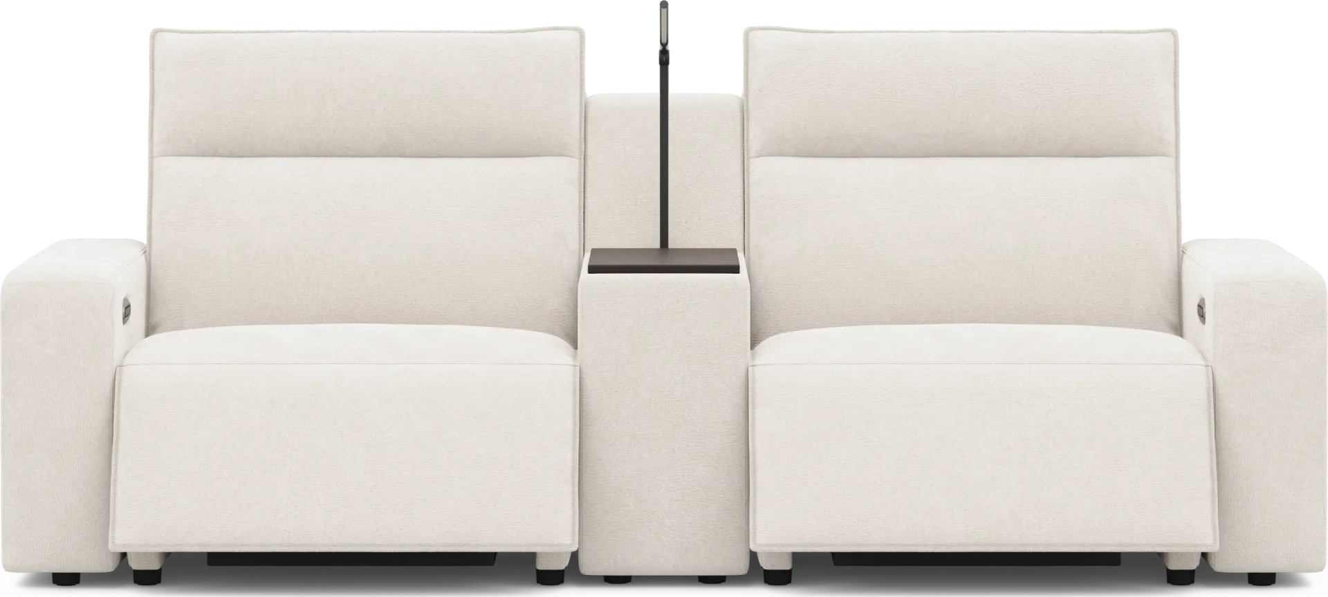 Silver 3 Pc Dual Power Reclining ModularTwo - Image 2
