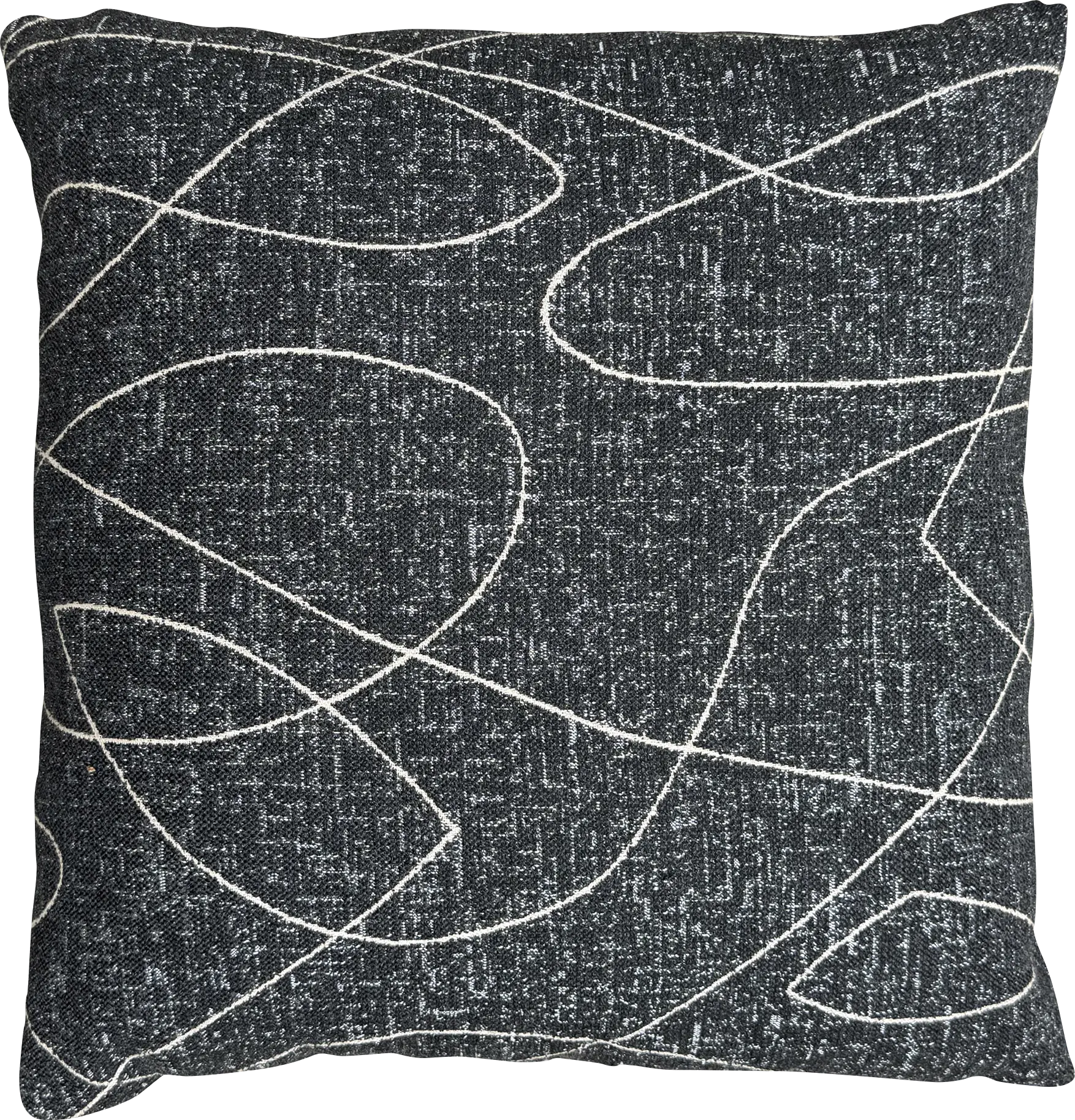 Kahile Black Indoor/Outdoor Accent Pillow