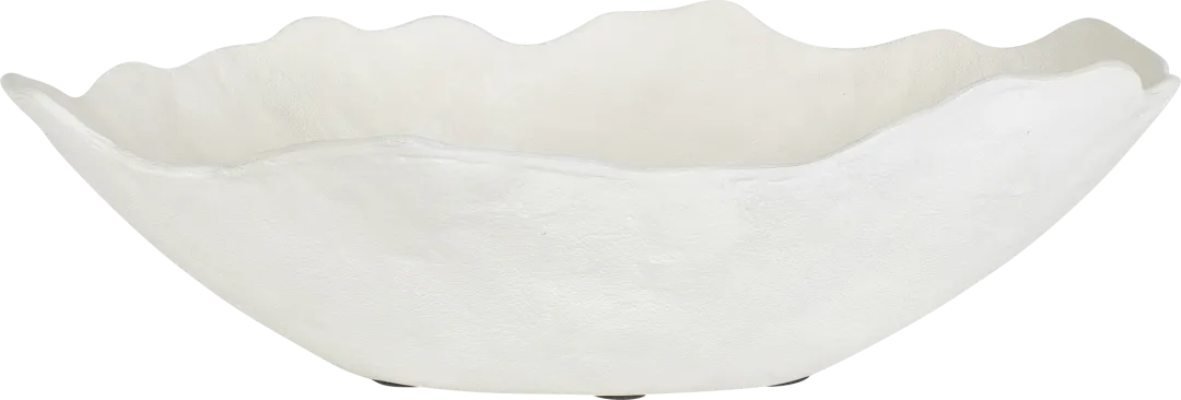 Arslan White Outdoor Bowl