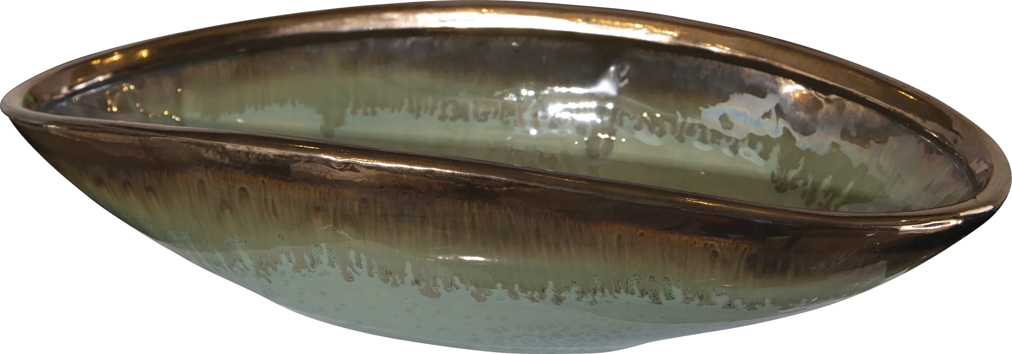 Iryna Green Outdoor Bowl - Thumbnail - Image 1