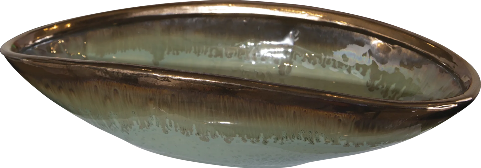 Iryna Green Outdoor Bowl - Image 1