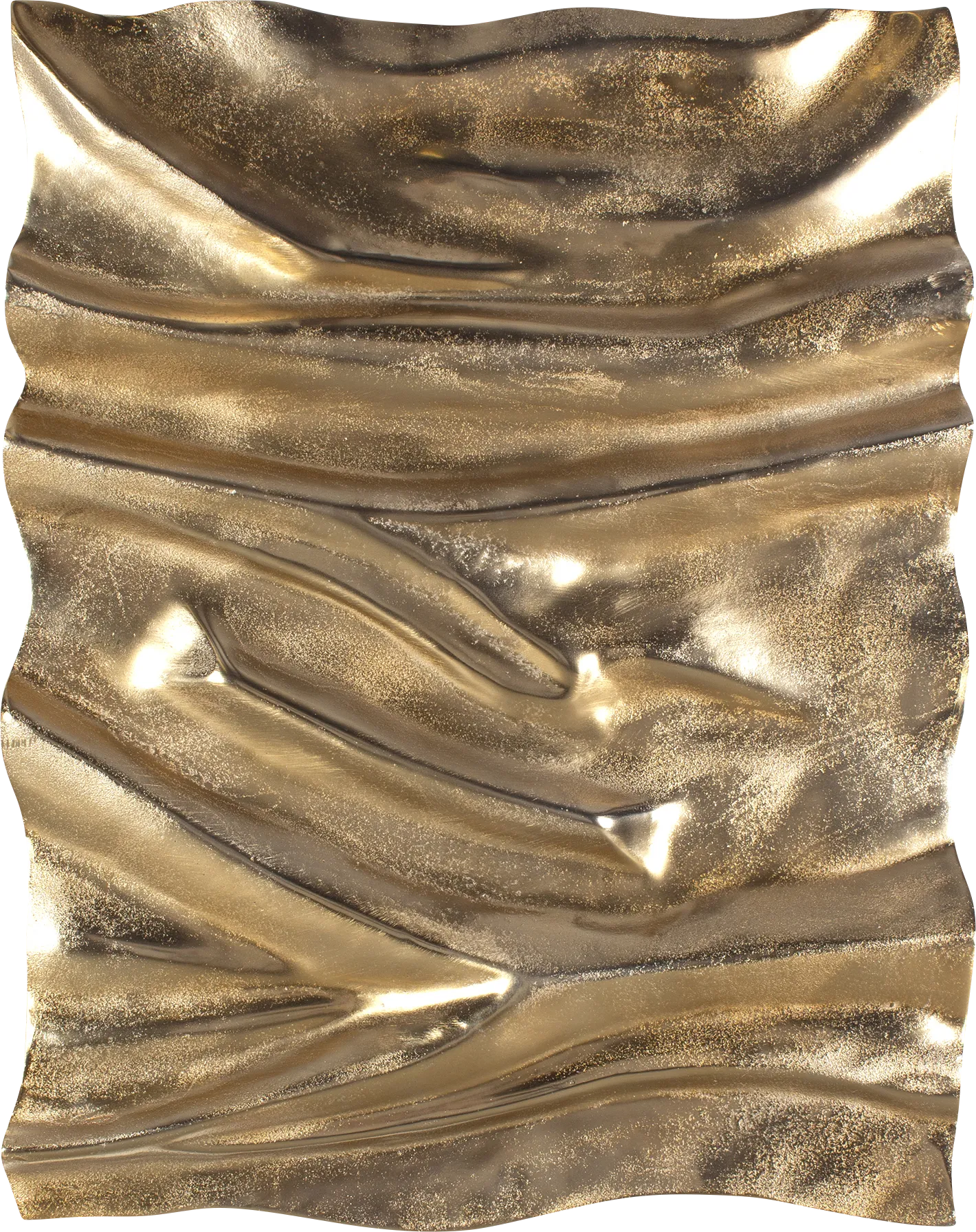 Krima Gold Outdoor Wall Art - Thumbnail - Image 1