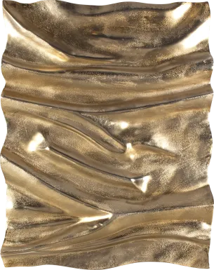 Krima Gold Outdoor Wall Art