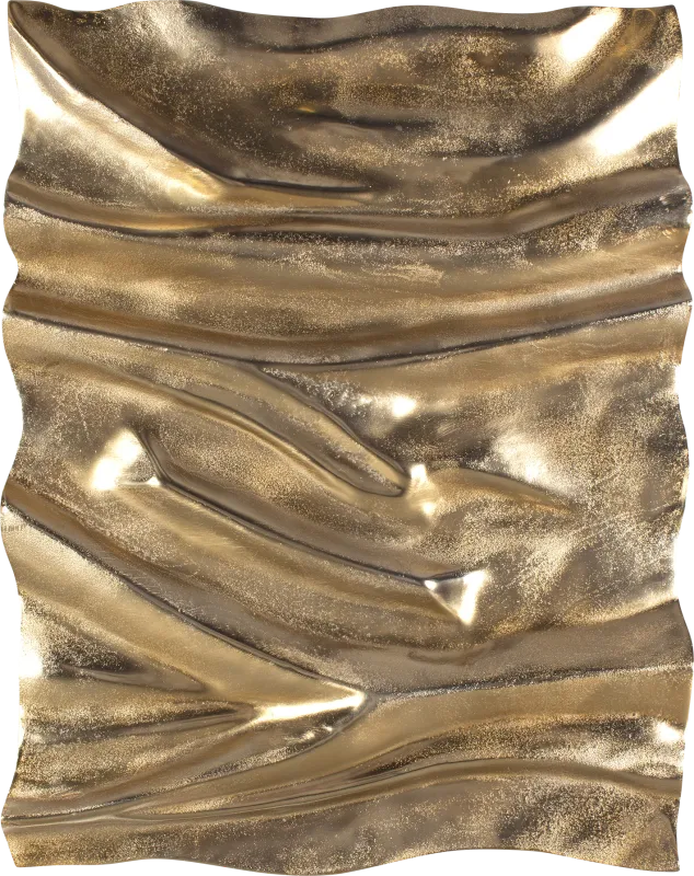 Krima Gold Outdoor Wall Art