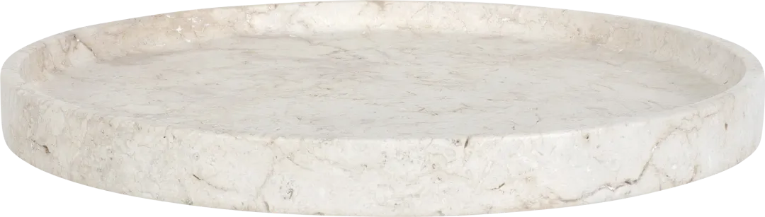 Sudru White Outdoor Tray