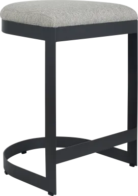 Sabin Gray Outdoor Counter Stool
