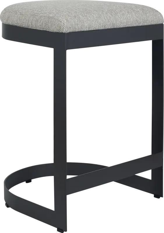 Sabin Gray Outdoor Counter Stool