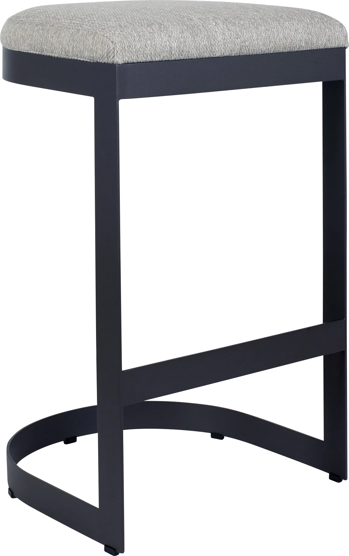 Sabin Gray Outdoor Barstool - Thumbnail - Image 1