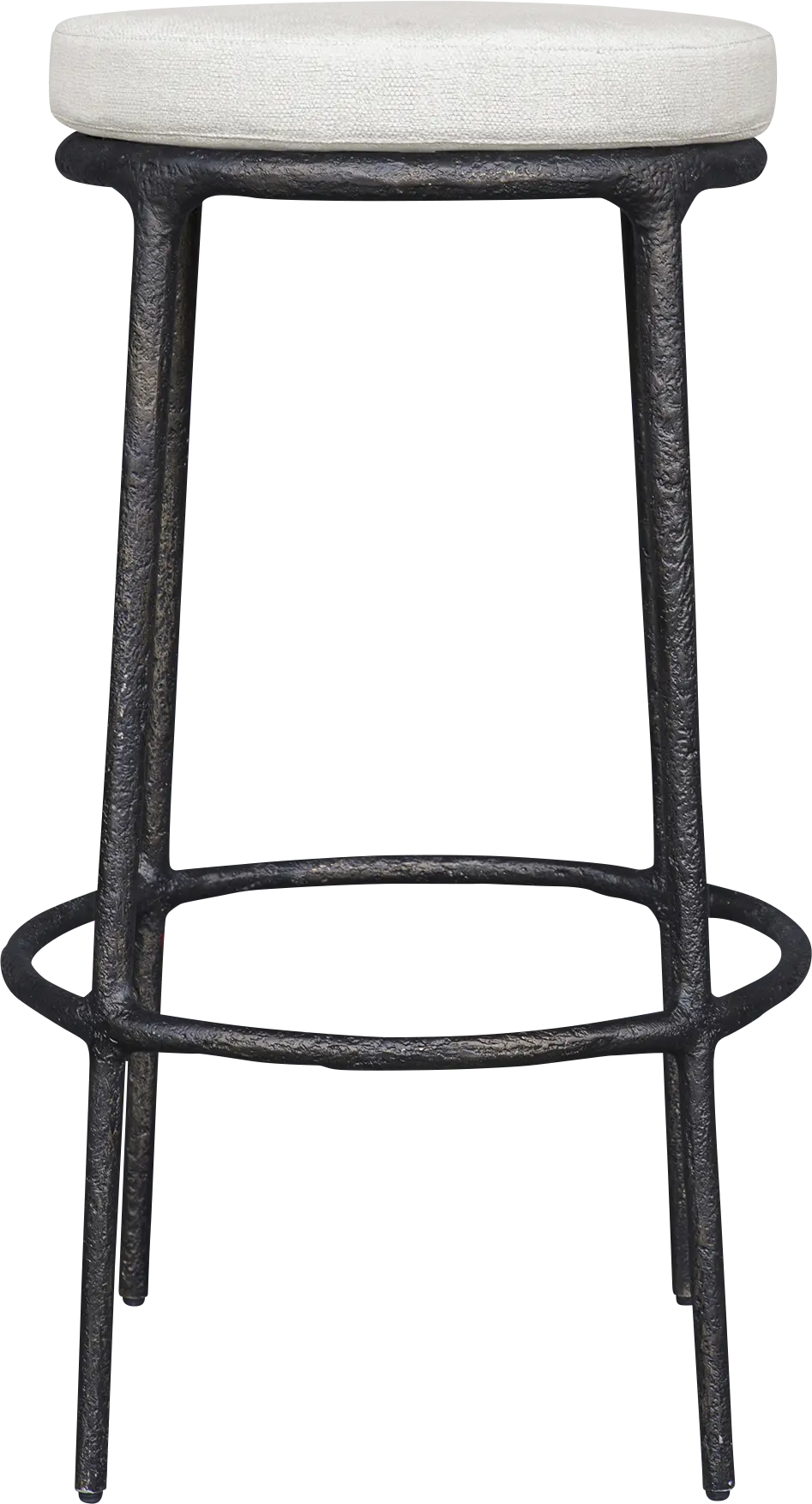 Meras White Outdoor Barstool