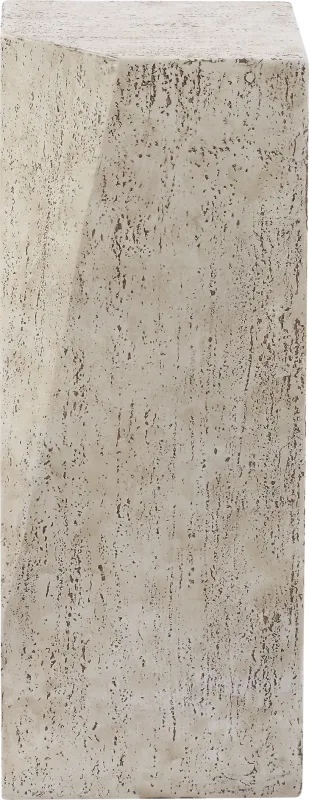 Senaya Beige Outdoor End Table