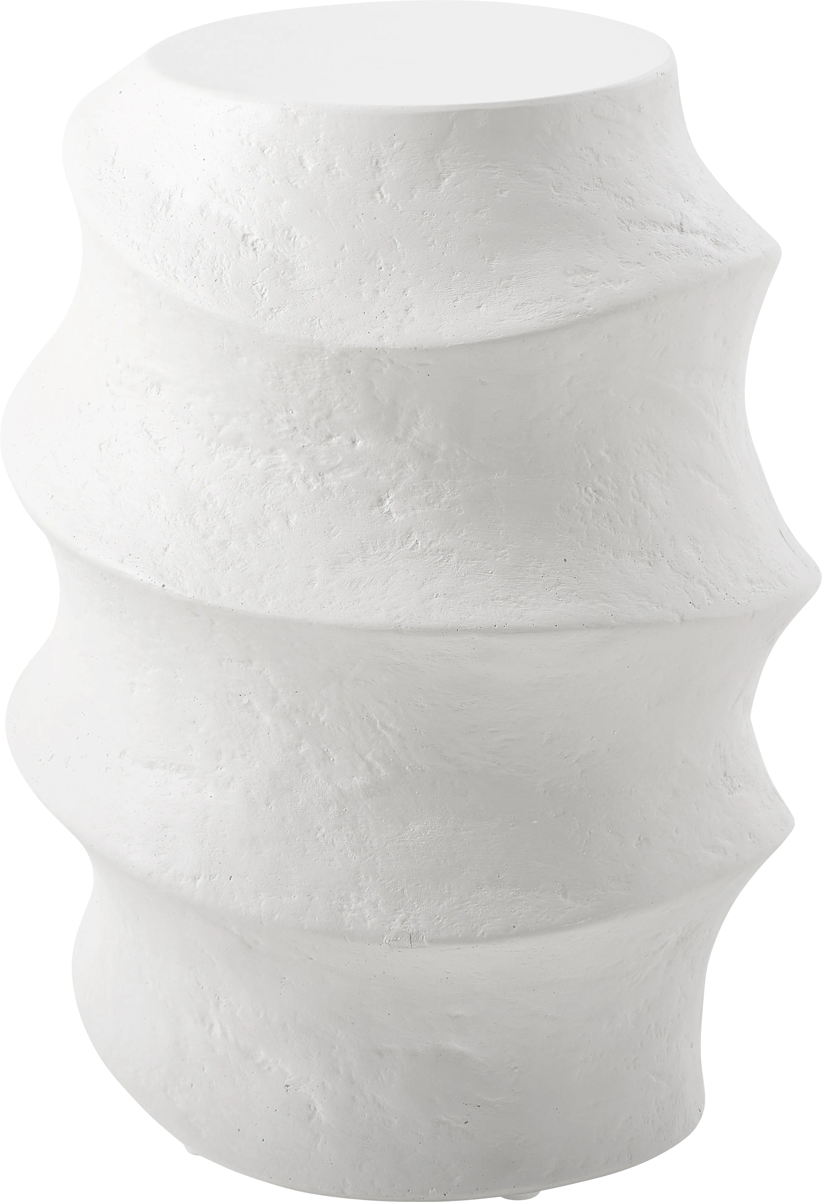 Isadi White Outdoor End Table - Thumbnail - Image 1