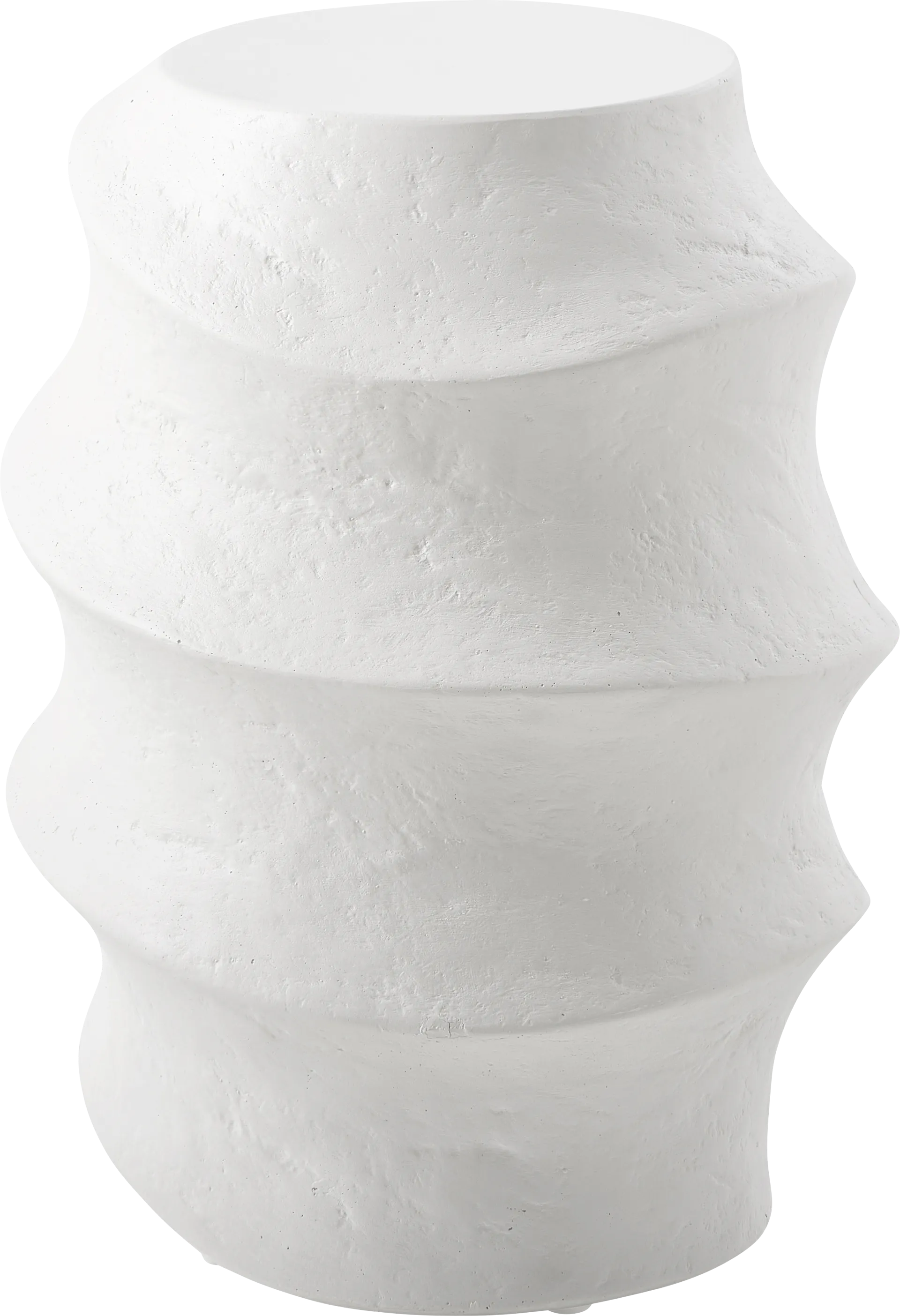 Isadi White Outdoor End Table - Image 1