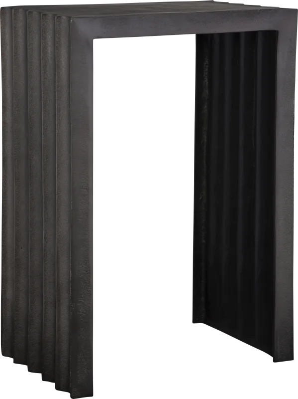 Limada Gray Outdoor End Table