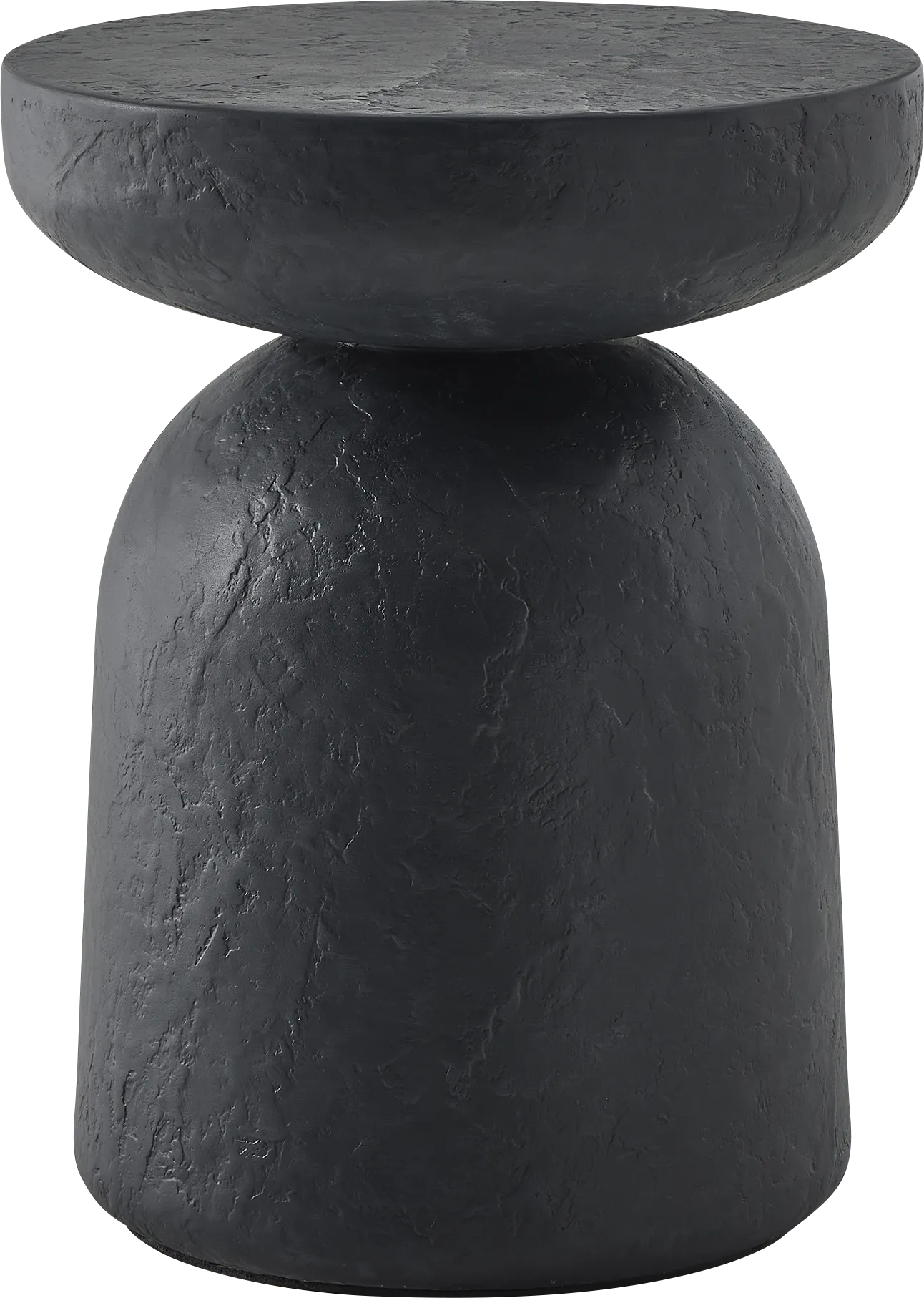 Meva Black Outdoor End Table - Thumbnail - Image 1