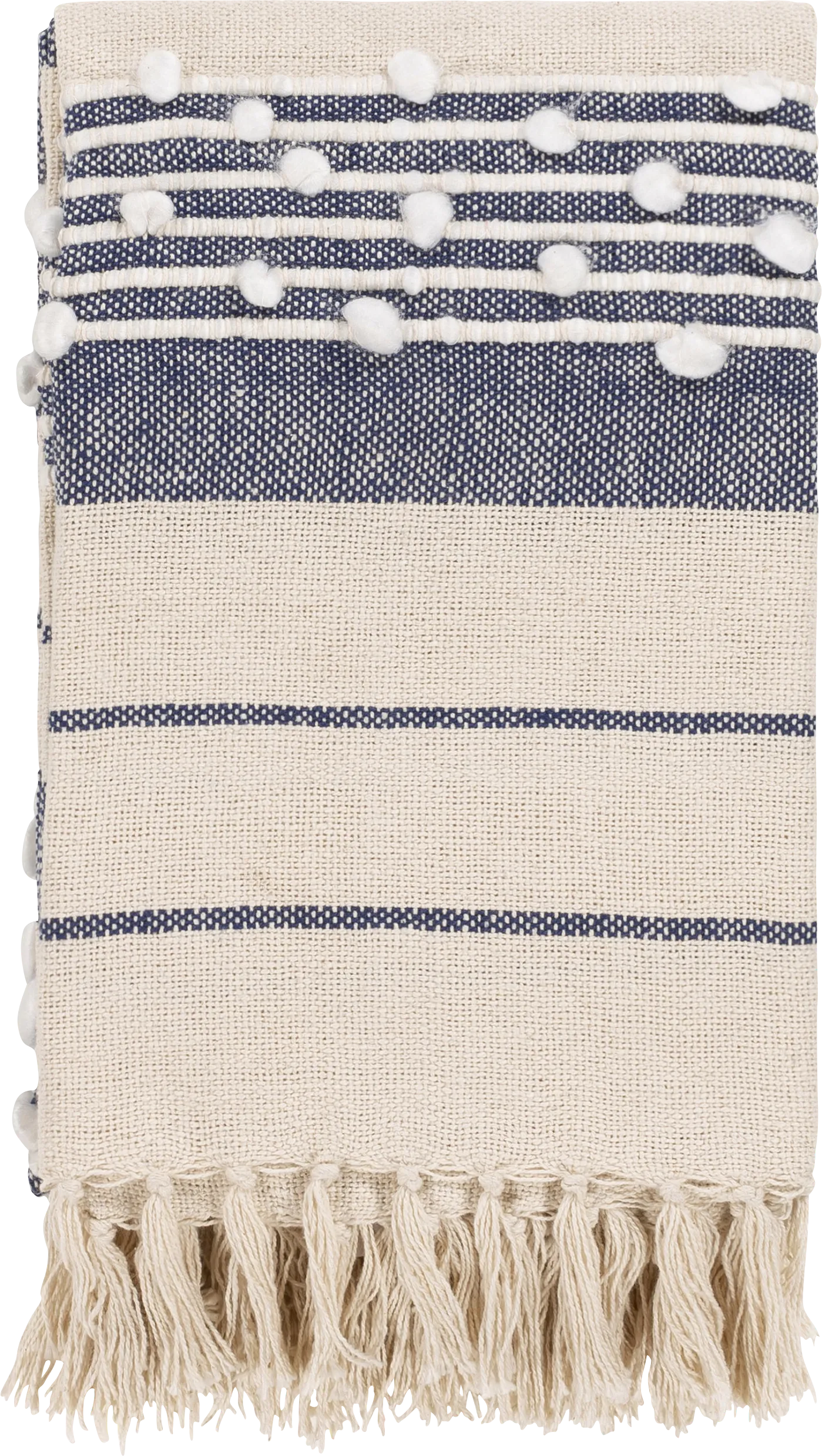 Astair Blue Throw Blanket - Image 1