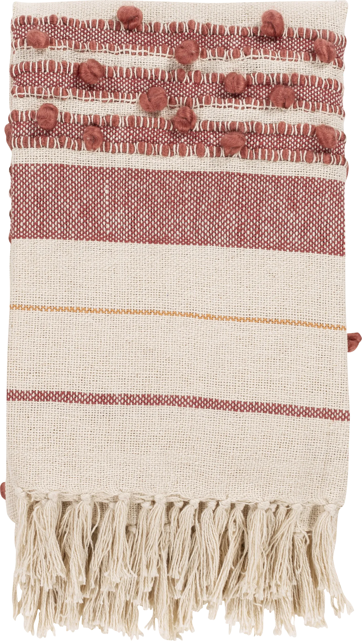 Astair Red Throw Blanket - Thumbnail - Image 1