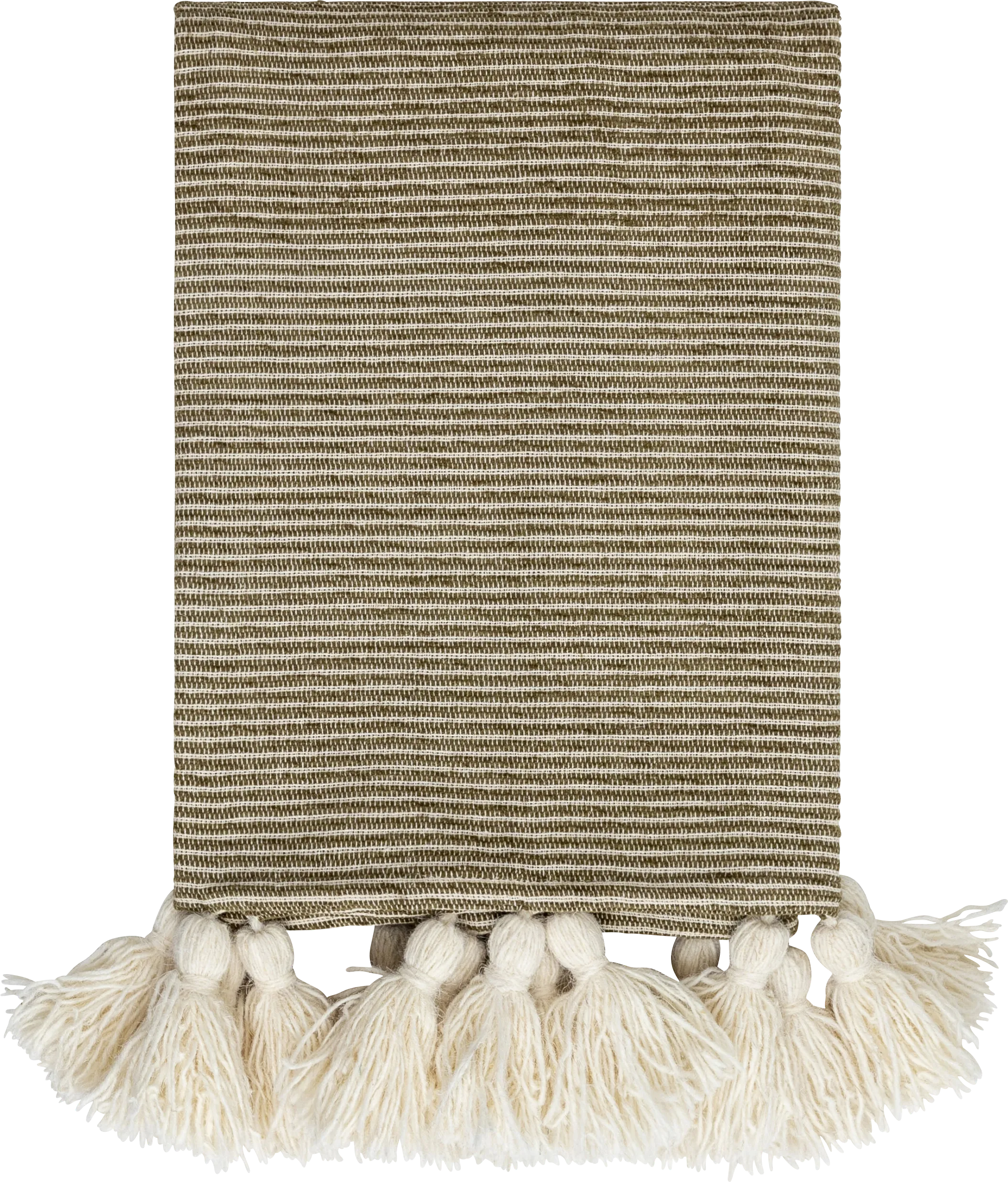 Gelila Green Throw Blanket - Thumbnail - Image 1