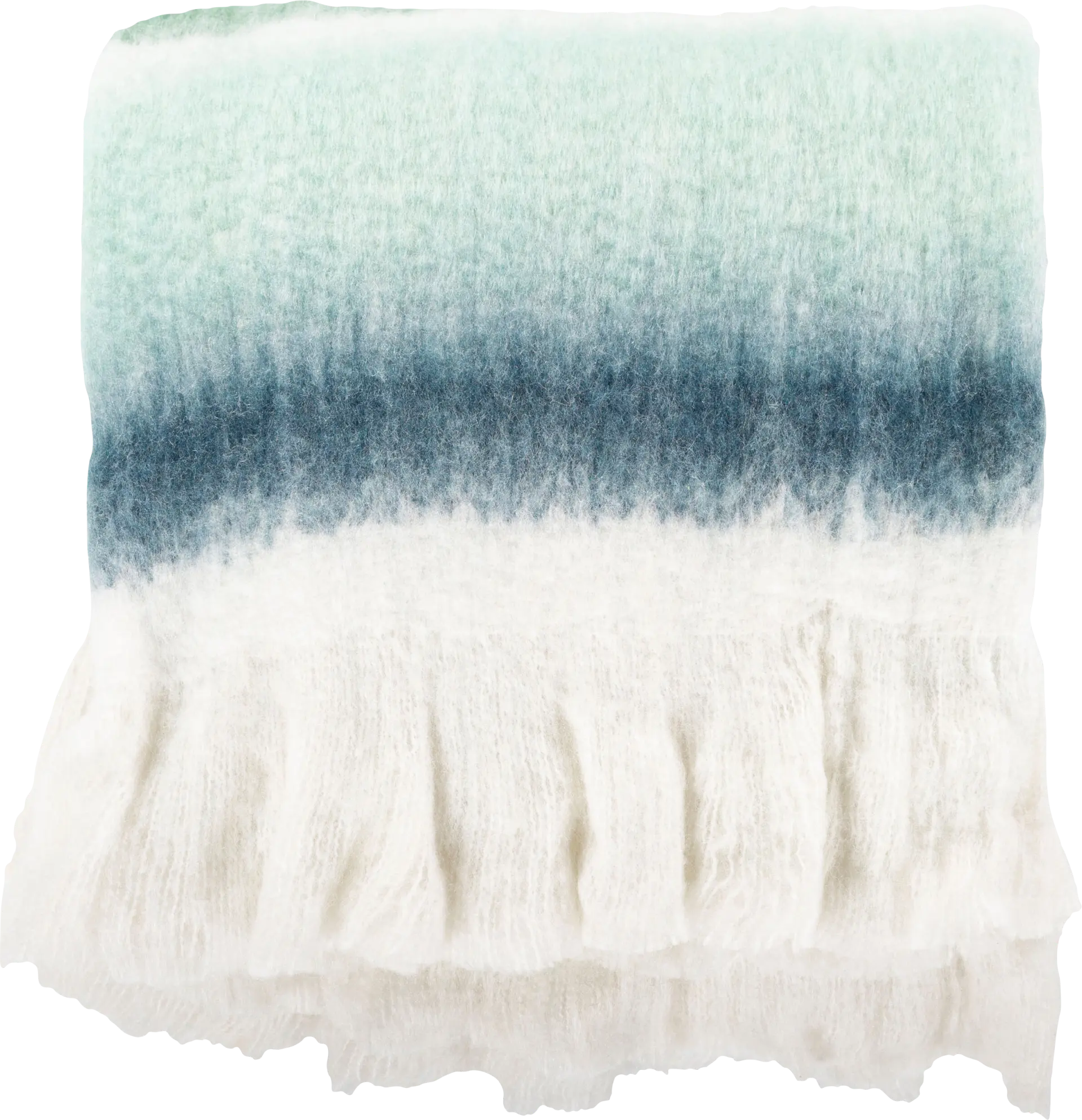 Vironi Blue Throw Blanket