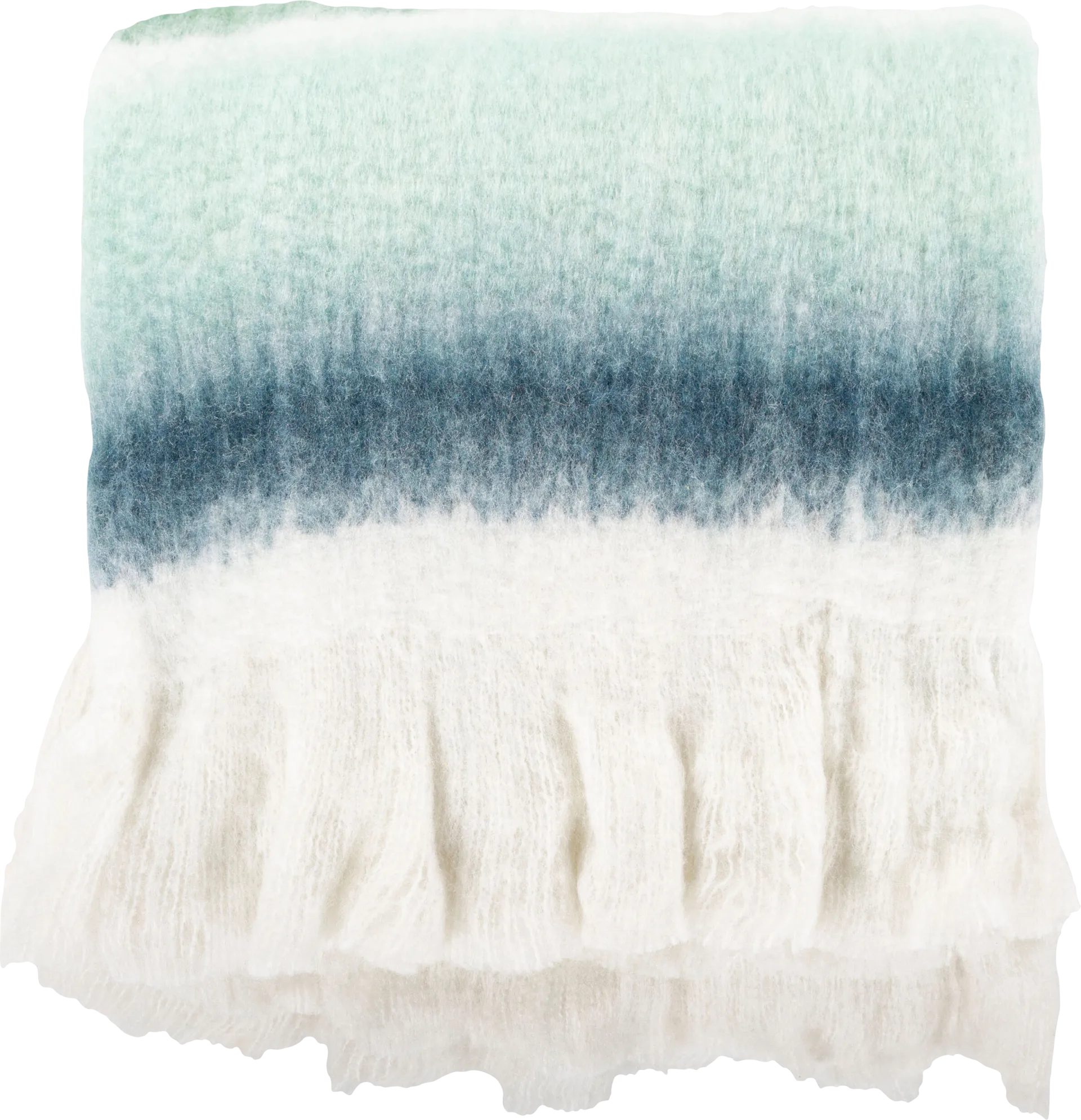 Vironi Blue Throw Blanket - Image 1