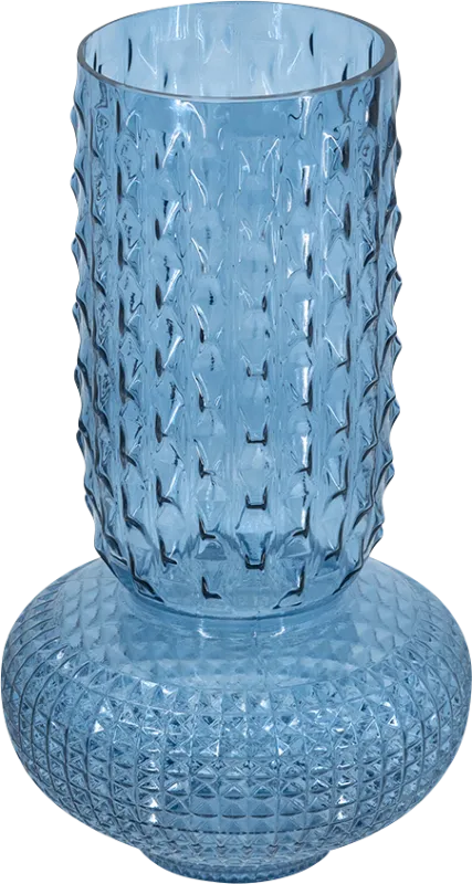 Milau Blue Vase
