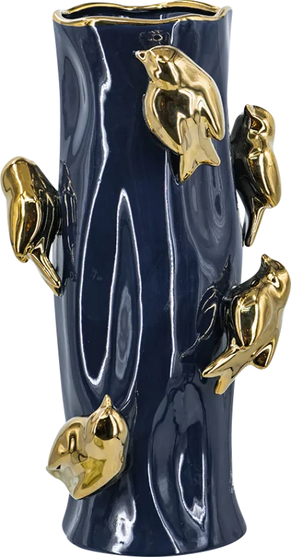 Wingly II Blue Vase