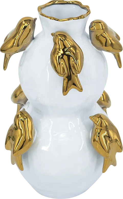 Wingly I White Vase - Thumbnail - Image 1