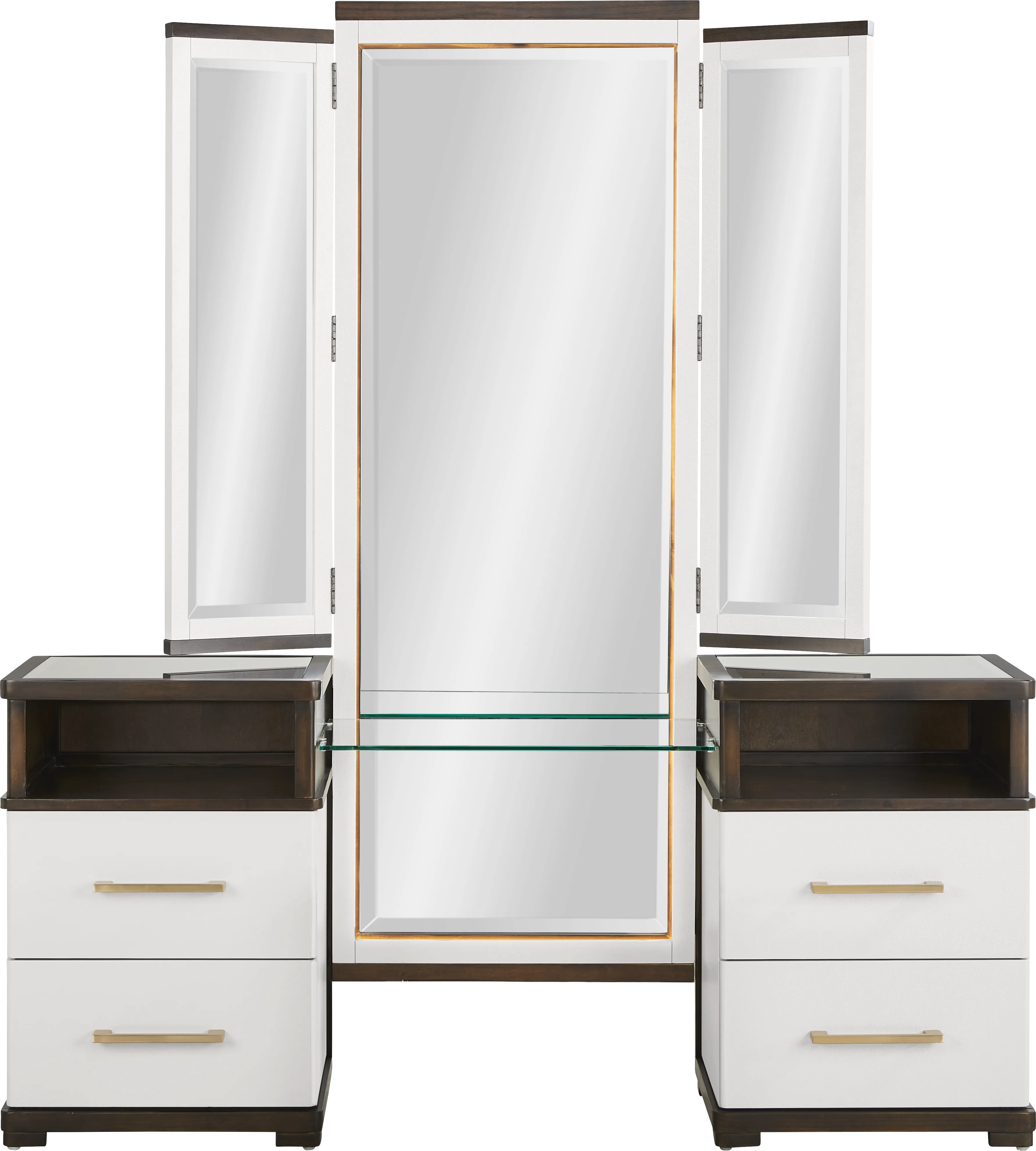 Elko Falls White 2 Pc Vanity Set - Thumbnail - Image 1