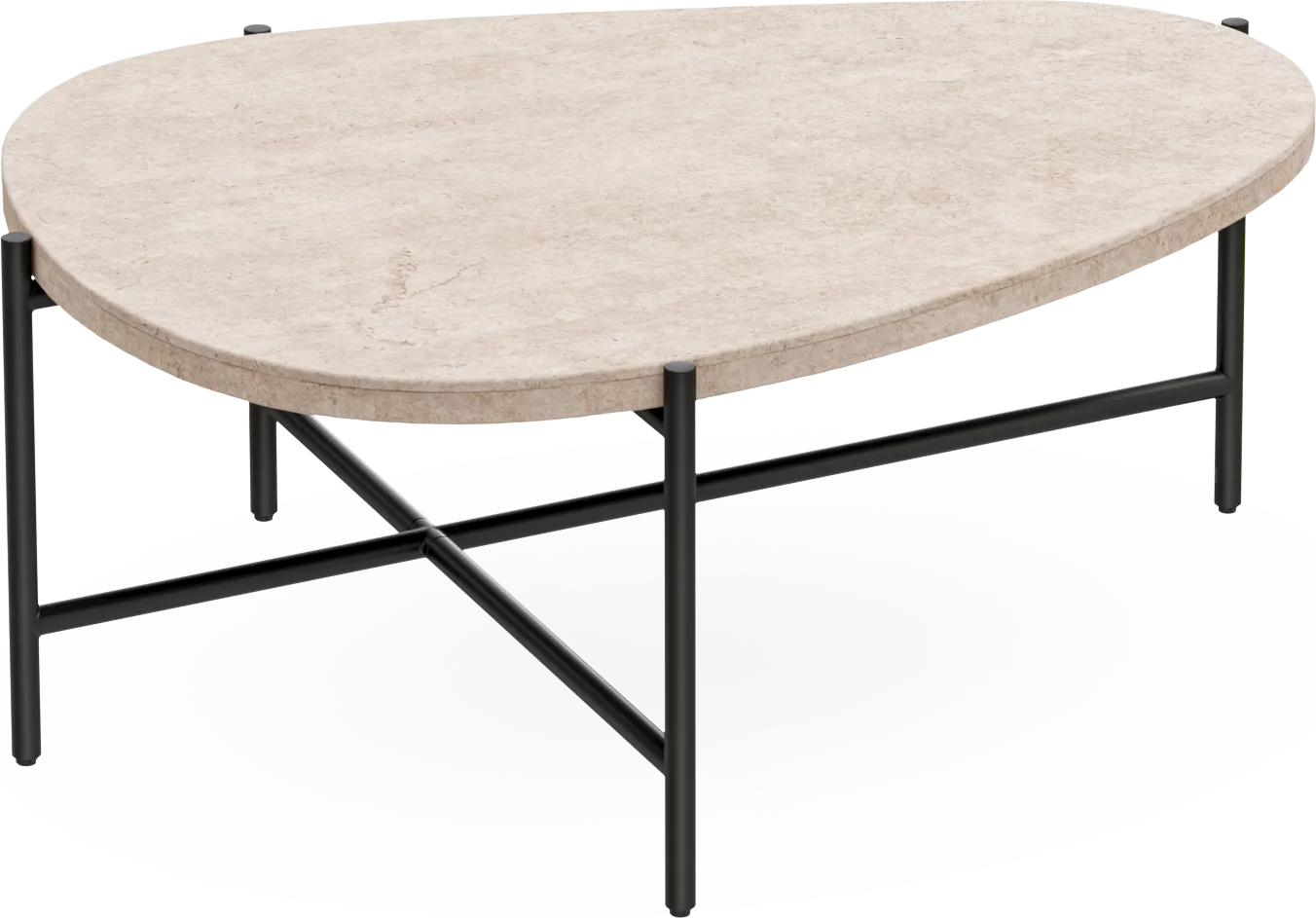 Duality Beige Cocktail Table - Image 1