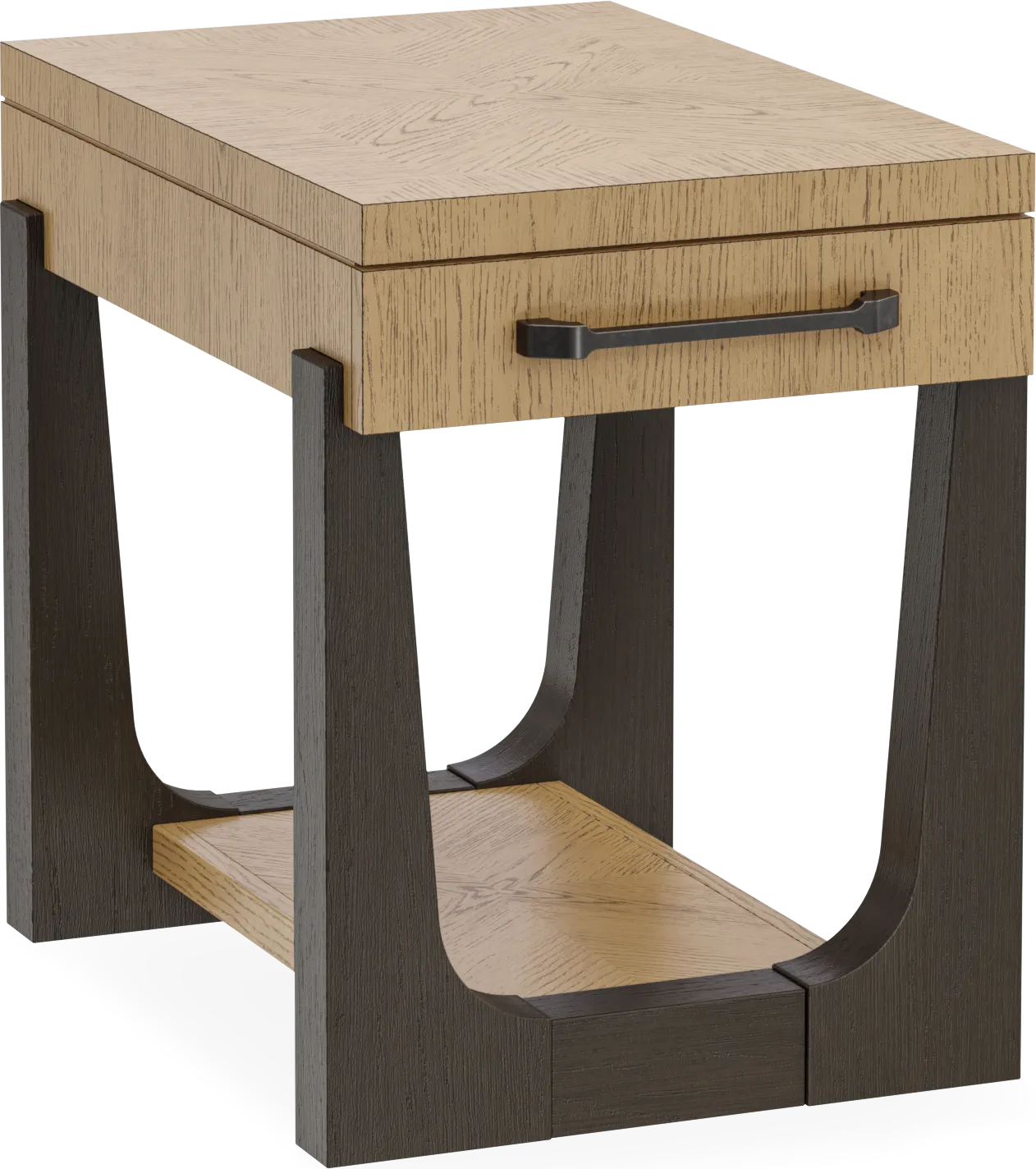 Roth Black Chairside Table - Thumbnail - Image 1