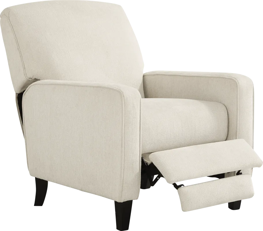 Laken Almond Push Back Recliner