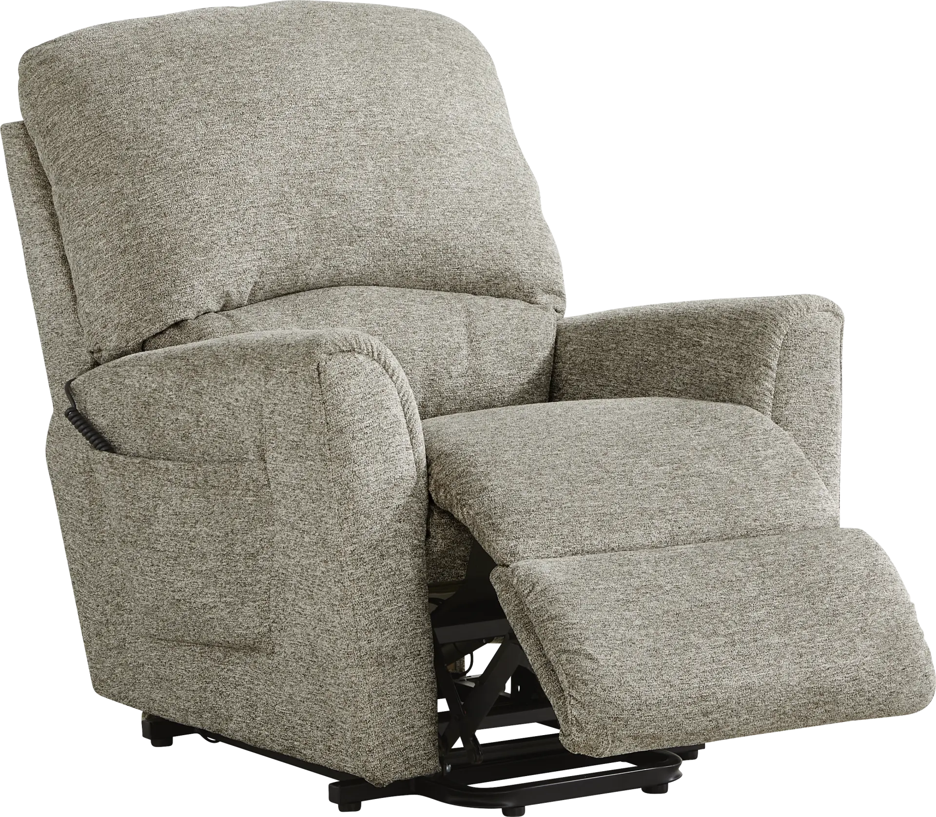 La-Z-Boy Jean Gray Dual Power Lift Recliner