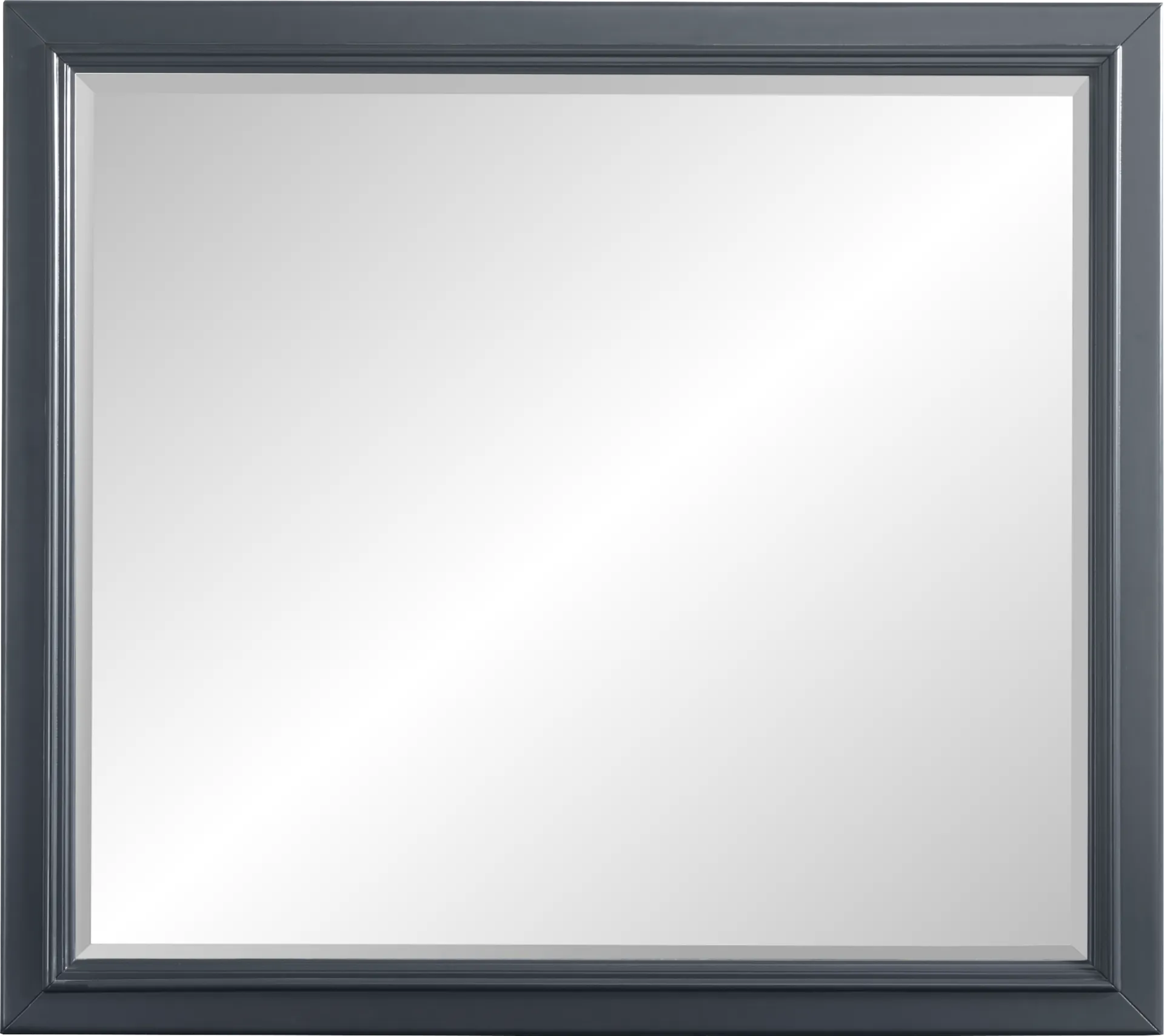 Owings Mill Graphite Mirror - Image 1