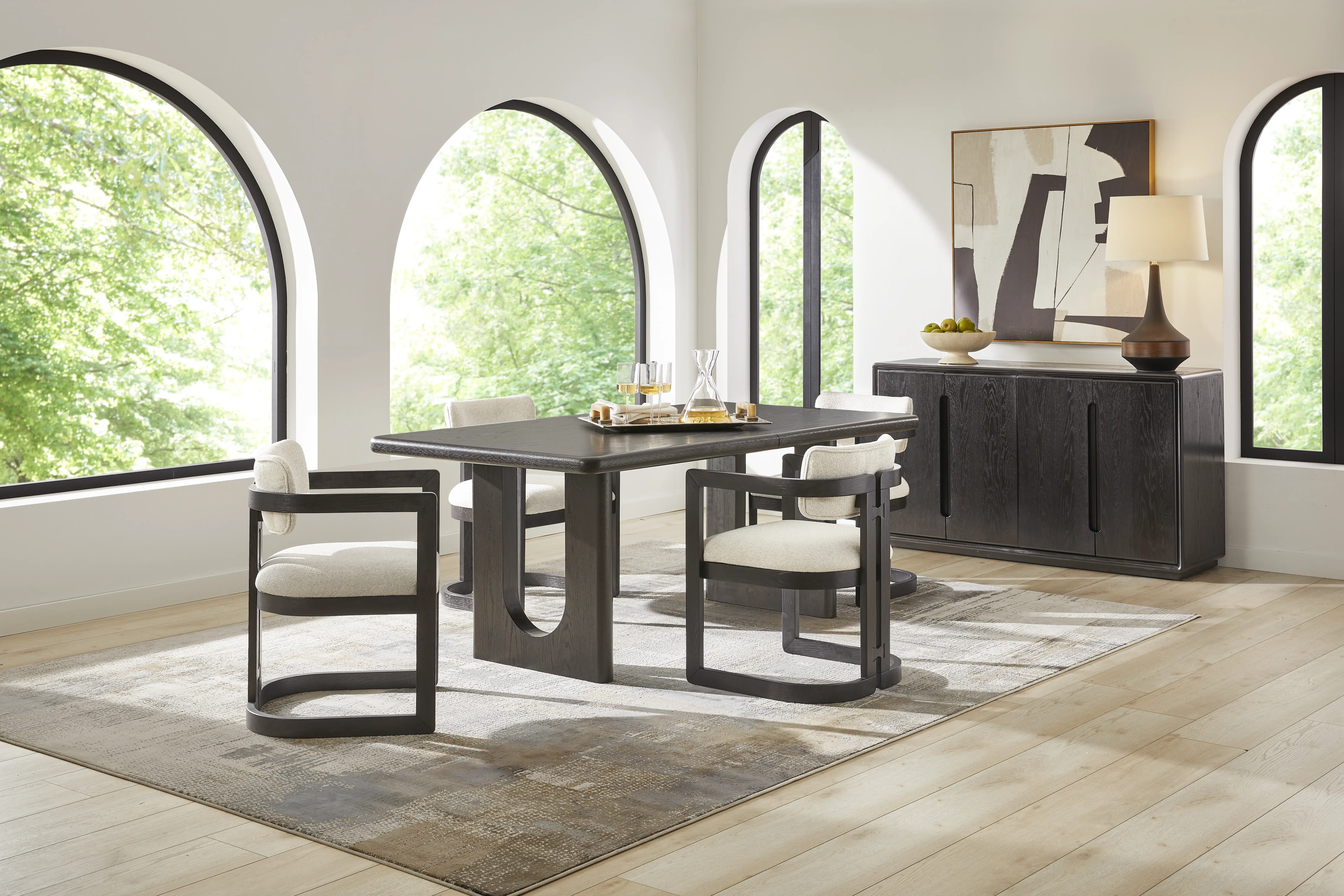 Braxton Espresso Dining Table - Thumbnail - Image 2