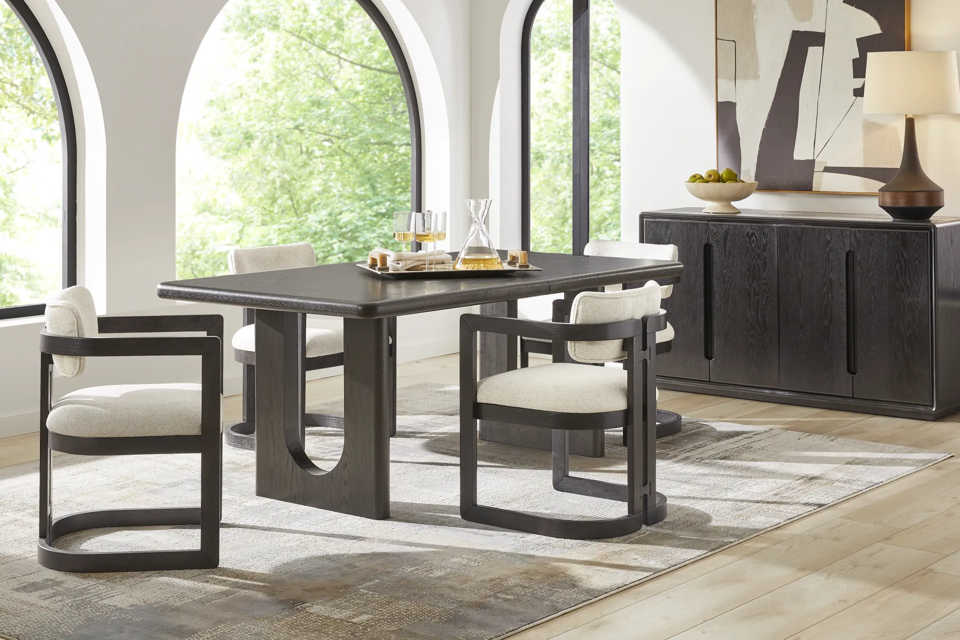 Braxton Espresso Dining Table - Image 1