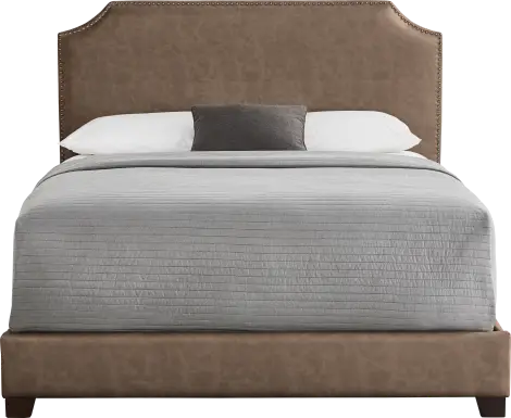 Kimberley Brown 3 Pc Queen Upholstered Bed