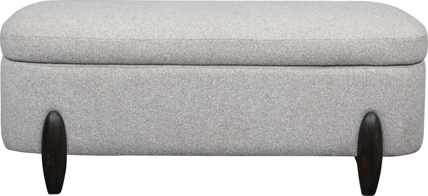 Franklin Gray Storage Bench