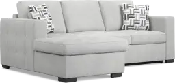 2 pc laf storage sleeper sectional