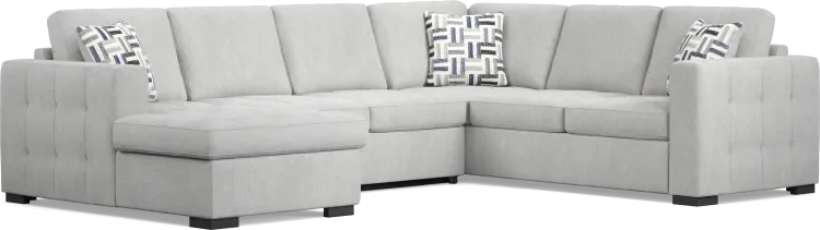 3 pc laf storage sleeper sectional