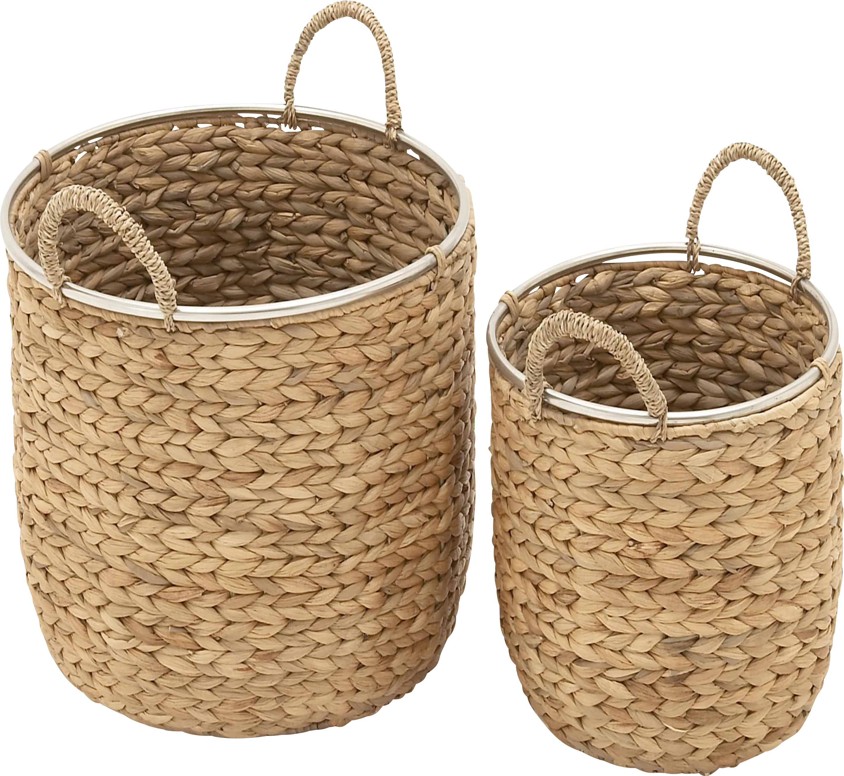 Yamme Brown Basket, Set of 2 - Thumbnail - Image 1