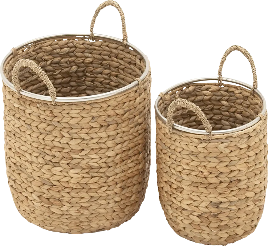 Yamme Brown Basket, Set of 2