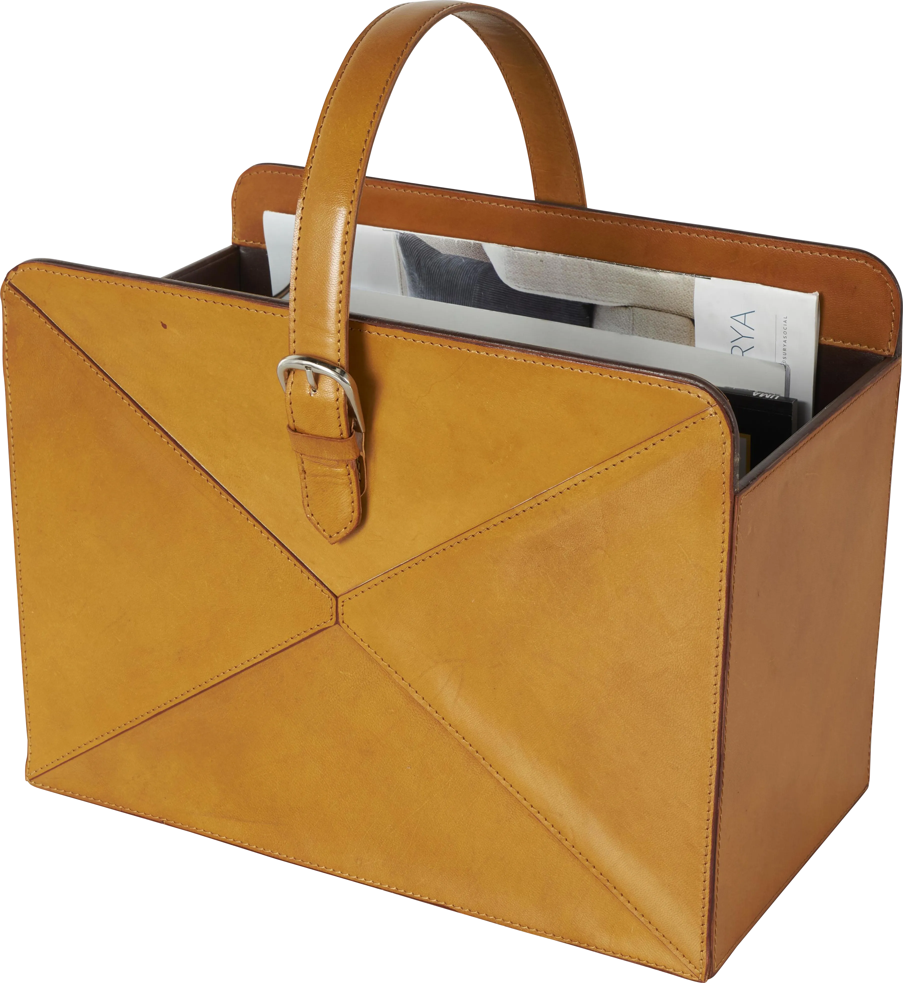 Logari Brown Magazine Holder - Thumbnail - Image 1