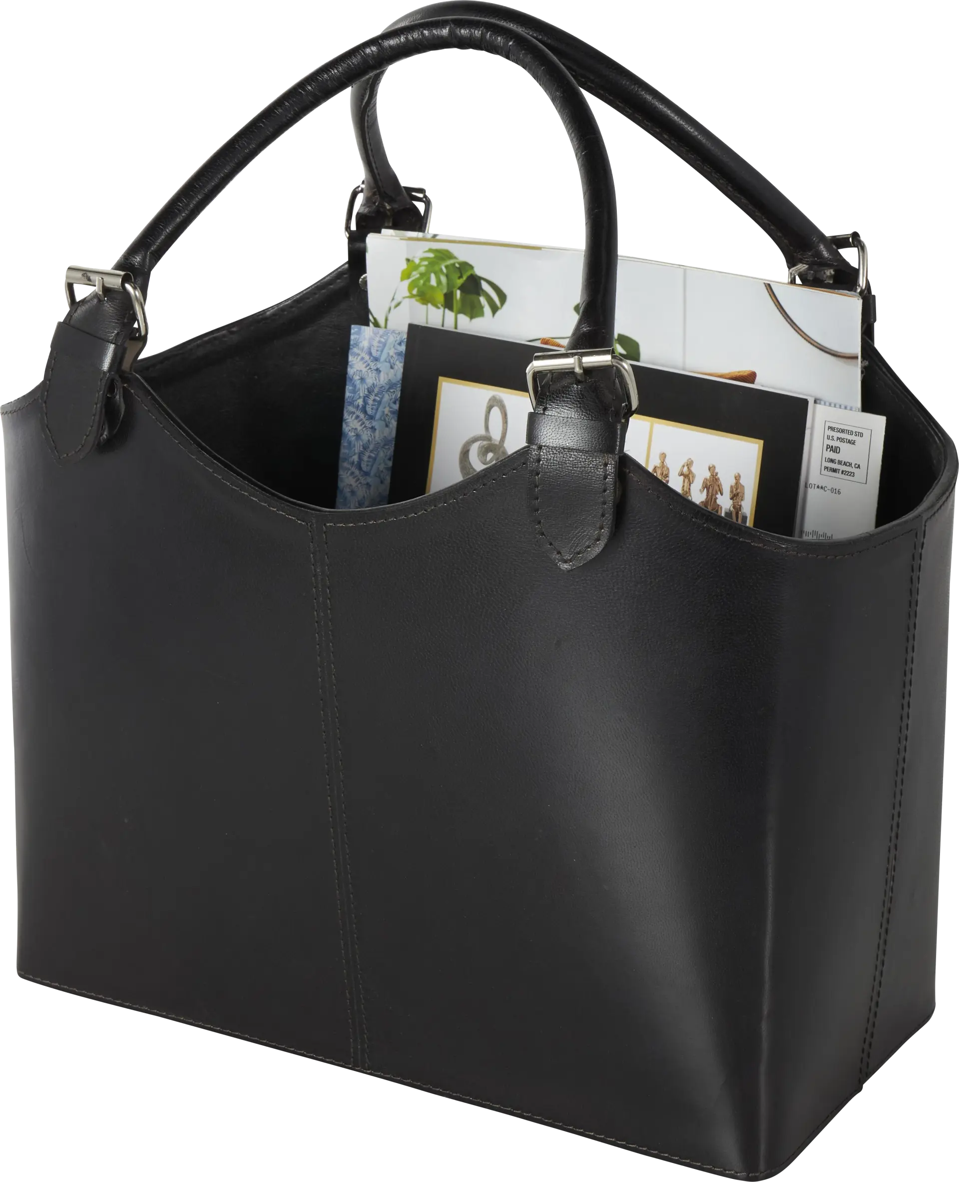 Mamra Black Magazine Holder