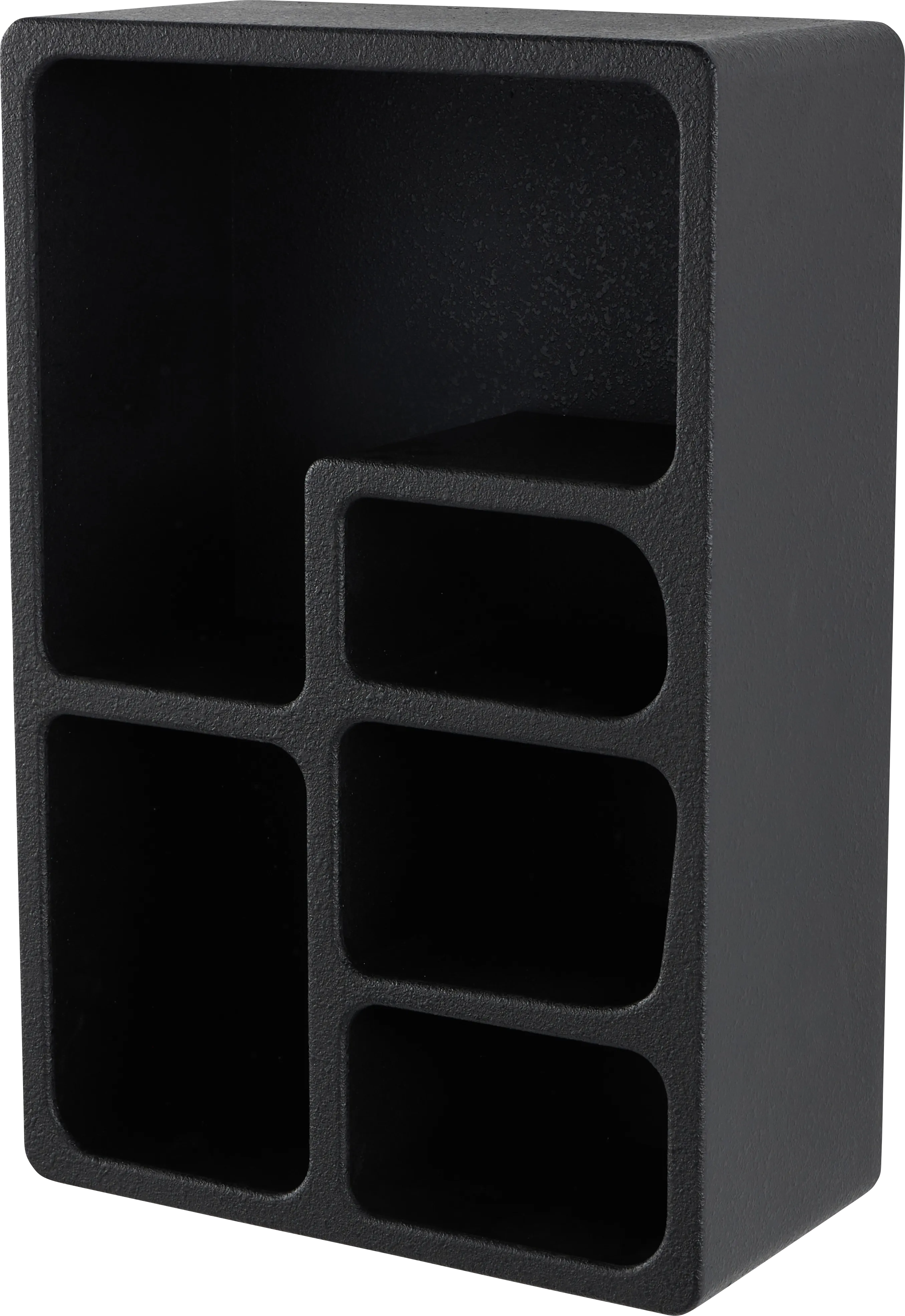 Demeze Black Wall Shelf - Thumbnail - Image 1