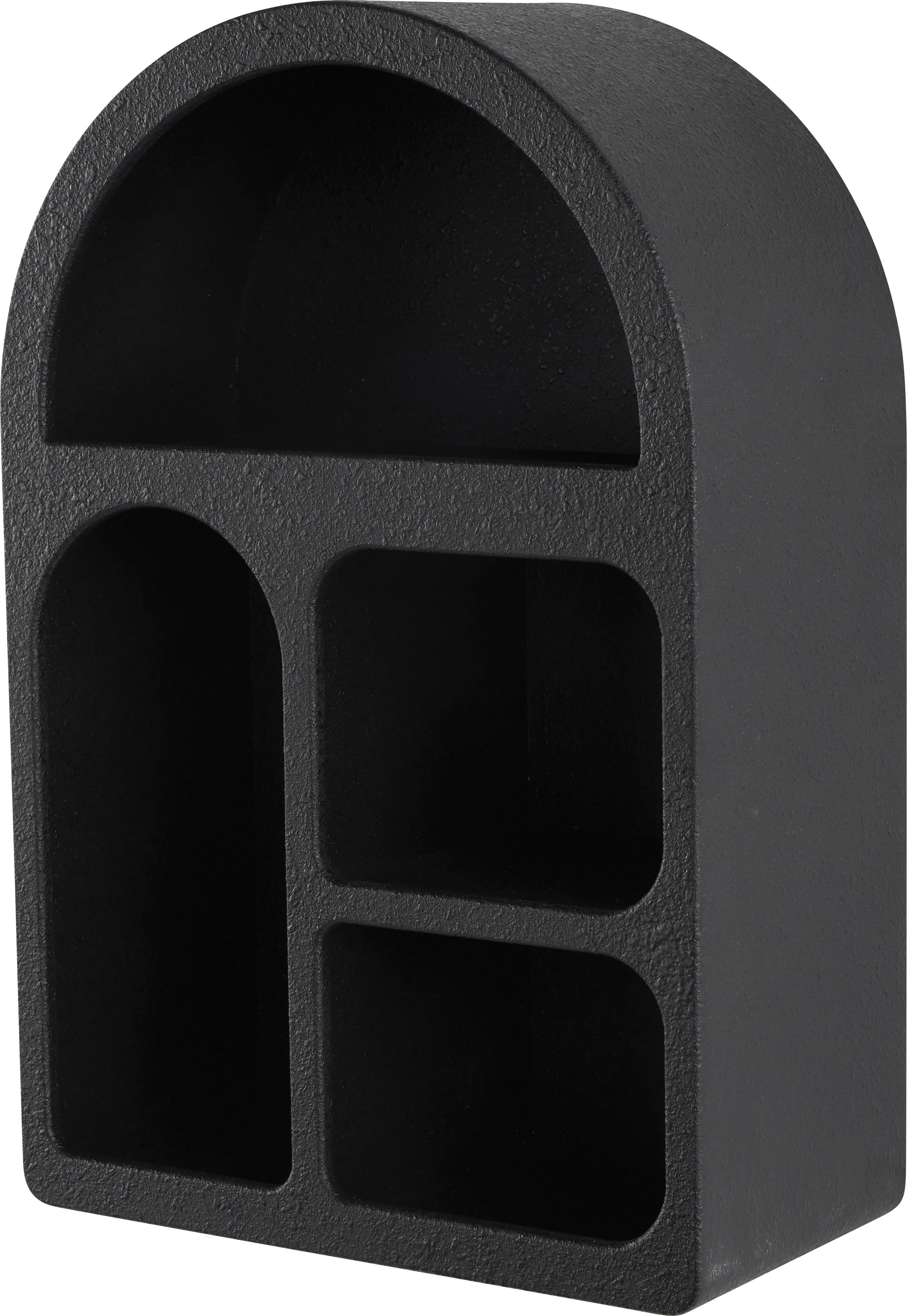 Guesi Black Wall Shelf - Thumbnail - Image 1